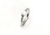 Anel em Prata 925 Coração com Zircônia Aro 16 - Imagem 3