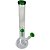 Ice Bong de Vidro Percolator Verde 37cm - Imagem 1