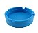 Cinzeiro de Silicone Redondo Azul - Imagem 1