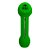 Pipe de Silicone com Vidro Verde Na Boa - Imagem 2