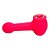 Pipe de Silicone com Vidro Rosa Na Boa - Imagem 3