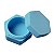 Pote de Silicone Slick Hexágono Azul - Imagem 1