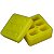 Pote de Silicone com 5 Lugares Amarelo - Imagem 1