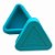 Pote de Silicone Triângulo Azul Squadafum - Imagem 2