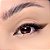 LÁPIS RETRÁTIL PARA OS OLHOS MARROM FIORE COM ESFUMADOR - Imagem 2