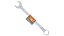 Chave Combinada, 17 mm, Galvanizada - Imagem 1