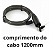 Cadeado Cabo De Aço Bike Moto Reforçado Mtx Revestido Furto - Imagem 4