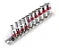 JOGO DE SOQUETES SEXT 8 - 19 MM CRV 3/8 POL. 10 PC//MTX - Imagem 1