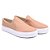 TÊNIS SLIP ON FEMININO CASUAL COR NUDE - Imagem 1