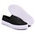 TÊNIS SLIP ON FEMININO TECIDO BRILHO - PRETO - Imagem 2