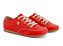 SAPATÊNIS FEMININO EM COURO LEGÍTIMO VERMELHO COM BROCHE - Imagem 1
