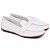 MOCASSIM FEMININO COMFORT DE COURO BRANCO - Imagem 2
