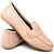 MOCASSIM FEMININO COMFORT DE COURO NUDE - Imagem 2