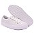 TÊNIS FEMININO SOLADO PLATAFORMA BRANCO AJUSTE CADARÇO - Imagem 3