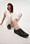 Sapatênis Feminino Preto Casual Comfort- Zíper Lateral - Imagem 1