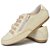 Sapatênis Feminino Bege Casual Comfort- Zíper Lateral - Imagem 4