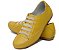 SAPATÊNIS FEMININO EM COURO LEGÍTIMO AMARELO ELÁSTICO - Imagem 6