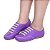 Sapatênis Feminino Roxo Casual Elástico - Imagem 1