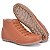 BOTA FEMININA CANO CURTO COM ZÍPER COR CARAMELO - Imagem 3