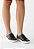 TÊNIS FEMININO CASUAL PRETO EM COURO LEGÍTIMO FECHO ELÁSTICO - Imagem 1