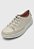 TÊNIS FEMININO CASUAL OFF WHITE EM COURO LEGÍTIMO FECHO ELÁSTICO - Imagem 5