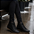 BOTA FEMININA CANO CURTO COM ZÍPER COR PRETA - Imagem 1