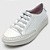 TÊNIS FEMININO BRANCO CASUAL BÁSICO EM COURO LEGÍTIMO COM ELÁSTICO - Imagem 2