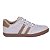 Tênis Vintage de Couro Off White Com Listra - Imagem 3