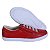 Tênis Feminino Vermelho em Couro Leve e Confortável com zíper - Imagem 4
