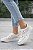 TÊNIS BRANCO CASUAL CONFORTO E ESTILO - Imagem 1