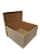 Caixa 20x20x10cm Quadrada Tampa de Sapato - MDF - Imagem 2