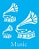 Stencil para Pintura 20 x 25cm - OPA1779 - GRAMOFONE - OPA - Imagem 1