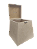 Urna 22 x 22x 23 com fecho e dobradiça - MDF 6mm - Imagem 1