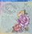 Papel para Scrapbook Dupla Face - Rosas e Azul Vintage - SD-347 - Imagem 2