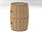Adega Barril Porta Cachaça em MDF - Imagem 2