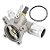 CARCACA DA VALVULA TERMOSTATICA FIAT TORO 2.4 JEEP / COMPASS 2.0 2016 A 2021 / 5047263AB / 5047263AC / 5047861AC - Imagem 1
