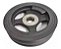 POLIA VIRABREQUIM RENAULT 3CC LOGAN / SANDERO / KWID 1.0 12V / 123033598R - Imagem 1