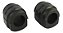 PAR BUCHA BARRA ESTAB DIANT ( 25MM ) - MERCEDES SERIE A ( W176 ) 160,180,200,220,230,250 2007/2015 / 24633203411 - Imagem 3