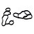 KIT JUNTA RESFRIADOR DE OLEO PEUGEOT 307 / 308 / 408 / C4 / C5 / 110438 / 110439 - Imagem 3