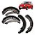 SAPATA DE FREIO (JG) CHERY QQ 10/... 170X30 - BPSA0097461 - Imagem 2