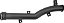 TUBO CANO BOMBA AGUA  PEUGEOT 208 / 308 / 408 / 508 / CITROEN C4 / DS3 / 1351VF - Imagem 5
