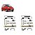 KIT REGULADOR FREIO TRASEIRO LD / LE CHERY QQ 1.0/1.1 11/... / S11-3504AQ - Imagem 1