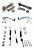 KIT REGULADOR FREIO TRASEIRO LD / LE CHERY QQ 1.0/1.1 11/... / S11-3504AQ - Imagem 6