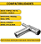 CONEXAO T EM ALUMINIO GM CORSA / CELTA / CLASSIC / ONIX EM T / FFX06222 - Imagem 2