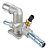 FLANGE VALVULA TERMOSTATICA HYUNDAI CRETA / IX35 / COM SENSOR / SEM VALVULA TERMOSTATICA / 256002E100 - Imagem 5
