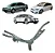 TUBO DE REFRIGERACAO VW JETTA / TIGUAN / PASSAT / AUDI A3 / Q3 / DUPLO METAL / 1KO121070BD - Imagem 2
