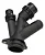 TUBO DE SAIDA DE AGUA LAND ROVER SPORT / EVOQUE 2.0 / JAGUAR E - PACE / VELAR / 16V AJ200 Ingenium / LR094089 / J9C6689 - Imagem 1
