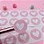 Adesivos Lacre Coração 3x3cm Unboxing Embalagens Colante Rosa Bebê - Imagem 1