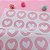 Adesivos Lacre Coração 3x3cm Unboxing Embalagens Colante Rosa Bebê - Imagem 2