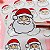 Adesivos Papai Noel Feliz Natal - Imagem 1
